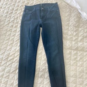 7For All Mankind; Gwenevere High-Waist Skinny Jean